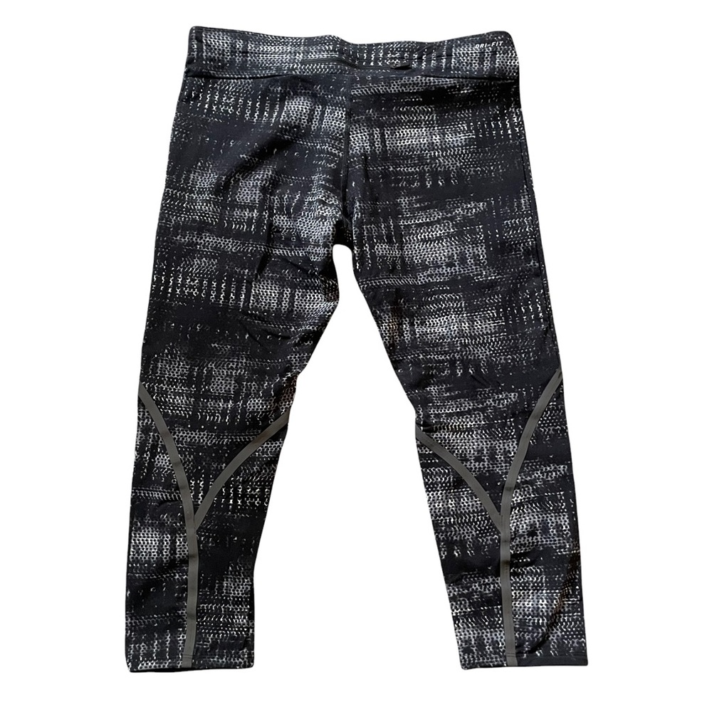 EUC Nike Womens Lux Running Cropped‎ Tights Large - Picture 2 of 2